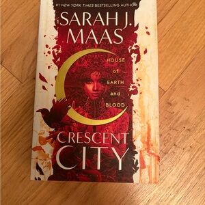 Crescent City by - Red and White Cover